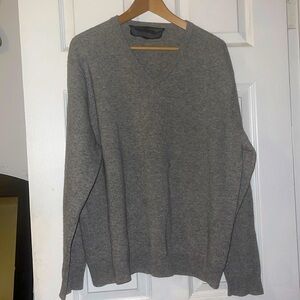 Reformation v-neck oversized sweater Size L